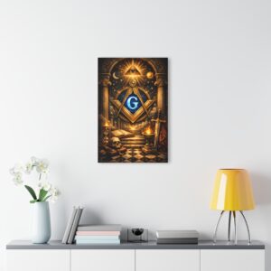 the all seeing eye masonic acrylic print | masonic wall art