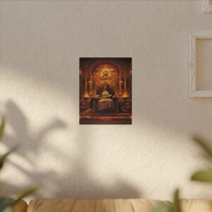 shriner masonic canvas wall art | knight templar decor