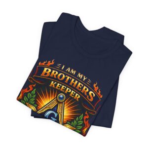 i am my brothers keeper masonic shirt | freemason square and compass tee | brotherhood mason gift