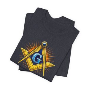 masonic compass and square i am a traveling man tee | freemason symbol t shirt