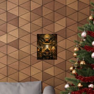 33rd degree scottish rite poster wall art | freemason wall art | square and compass decor | masonic lodge office sign | freemason gift