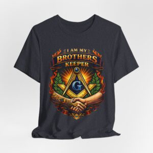 i am my brothers keeper masonic shirt | freemason square and compass tee | brotherhood mason gift