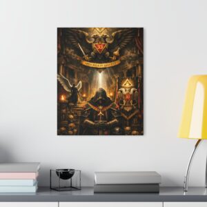 33rd degree scottish rite acrylic print | masonic wall art