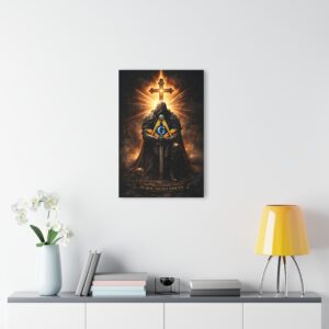 knight templar masonic acrylic print | masonic wall art