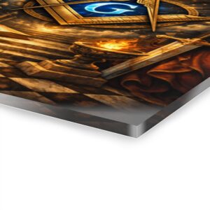 the all seeing eye masonic acrylic print | masonic wall art