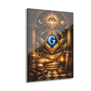 the all seeing eye masonic acrylic print | masonic wall art