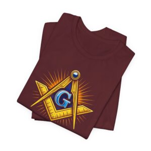 masonic compass and square i am a traveling man tee | freemason symbol t shirt