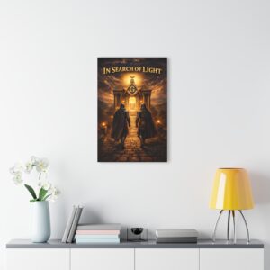 in search of light masonic acrylic print | masonic wall art