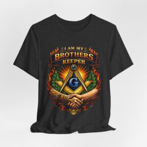 i am my brothers keeper masonic shirt | freemason square and compass tee | brotherhood mason gift