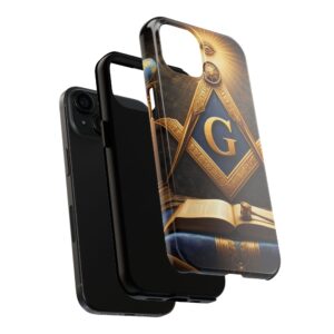masonic square and compass phone case | tough phone case