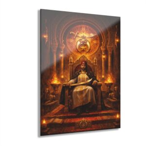 the shriner masonic acrylic print | masonic wall art