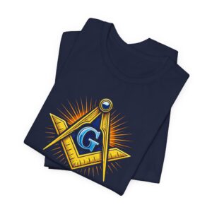 masonic compass and square i am a traveling man tee | freemason symbol t shirt