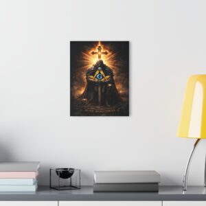 knight templar masonic acrylic print | masonic wall art