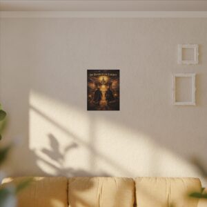 in search of light canvas wall art | freemason wall art | knight templar decor | square & compass lodge decor | freemason gift