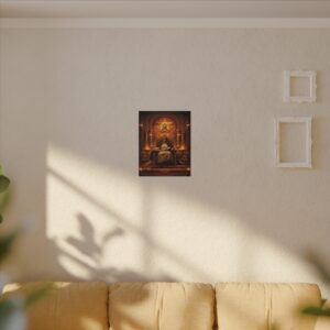 shriner masonic canvas wall art | knight templar decor