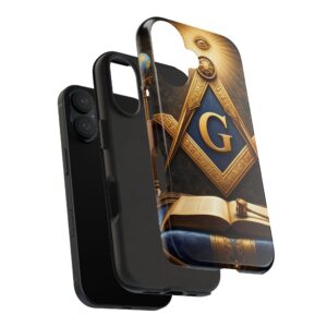 masonic square and compass phone case | tough phone case