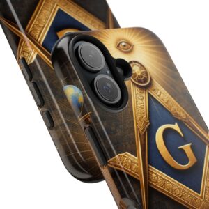 masonic square and compass phone case | tough phone case