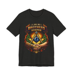 i am my brothers keeper masonic shirt | freemason square and compass tee | brotherhood mason gift