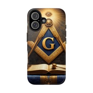 masonic square and compass phone case | tough phone case