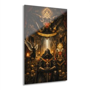 33rd degree scottish rite acrylic print | masonic wall art